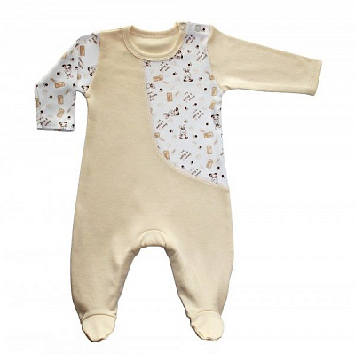 Человечек Lucky tots р.56 кремовый 1669 