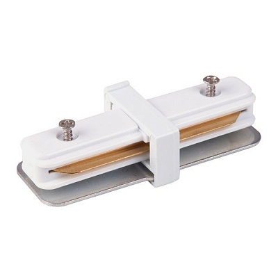 Конектор прямий для однофазного шинопроводу TRC-1-1-I-WH білий a039598