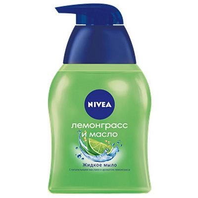 Мило рідке Nivea Лемонграс та олія 250 мл