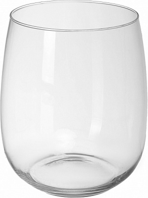 Ваза стеклянная Теамо 22 см прозрачный 