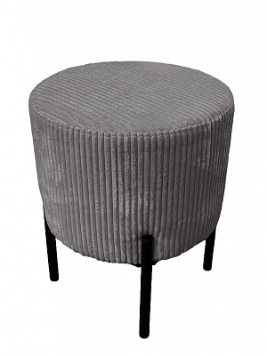 Пуф Меблі Прогрес BLAZE 360х450х360 мм сірий /сірий