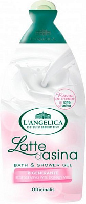 Гель для душу L'ANGELICA Регенеруючий з ослиним молоком 500 мл