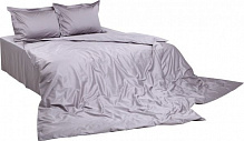 Комплект постельного белья Solid семейный серый La Nuit 
