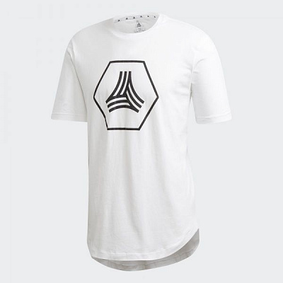 Футболка Adidas TAN LOGO TEE FJ6340 L белый