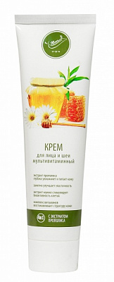 Крем для обличчя день-ніч Bioton мультивітамінний з екстрактом прополісу 100 мл