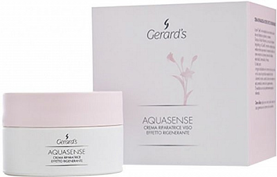 Крем для обличчя день-ніч Gerard’s Aquasense Repairing Face Cream 50 мл
