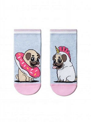 Носки женские Conte CE Happy 19С-114СП 164 р. 23-25 светло-голубой 1 пар 