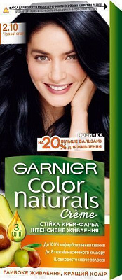 Крем-фарба для волосся Garnier Color Naturals 2.10 чорний опал 110 мл