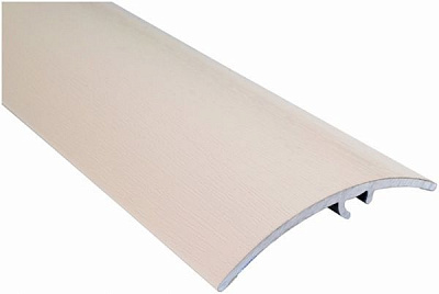 Поріжок алюмінієвий сходовий Olvis приховане кріплення 50x1350 мм кремовий