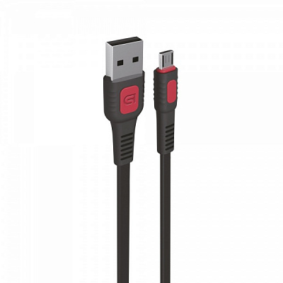 Кабель Armorstandart AR15 micro USB 2.4A 1m Black чорний (ARM59535)