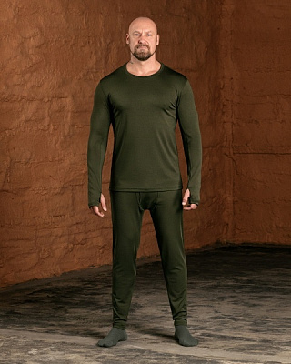 Термобелье Valter Factory влагоотводящая мужская 1 LEVEL,176см HV5003 р.XXXL хаки