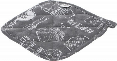 Прихватка Gray Breakfast 20x20 см сірий Прованс