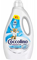 Гель для стирки для машинной и ручной стирки Coccolino White Care 2,72 л