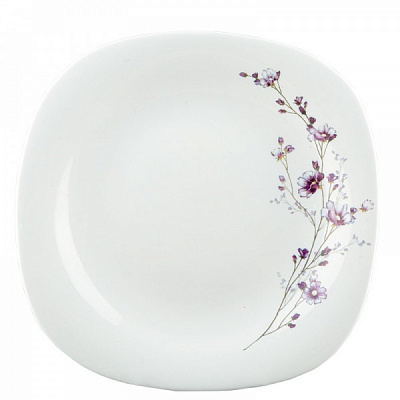 Тарелка обеденная Фиолетовая ветка V-240SPB 240 мм Vittora