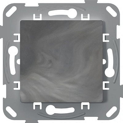 Перемикач перехресний одноклавішний Plank Electrotechnic Classic/Nordic антимікробний без підсвітки 10 А 220В ба