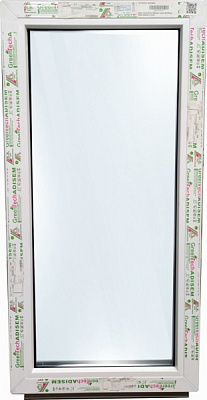 Окно глухое GreenTech 60 600x1000 мм без открывания 