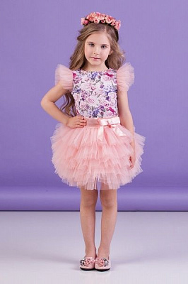 Комплект Zironka блузка и юбка р.104 бежевый Z2-64-0001-3 