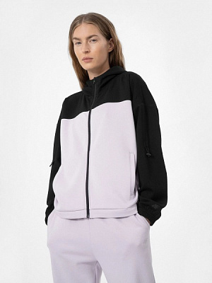 Джемпер 4F WOSWEATSHIRT BLD018 H4Z22-BLD018-52S р. S чорно-фіолетовий