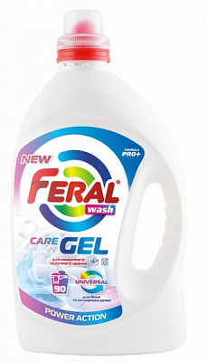 Гель для машинной и ручной стирки Feral универсальный 3,5 л 