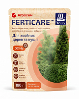 Удобрение Yara Ferticare для хвойных деревьев и кустов Осень 180 г