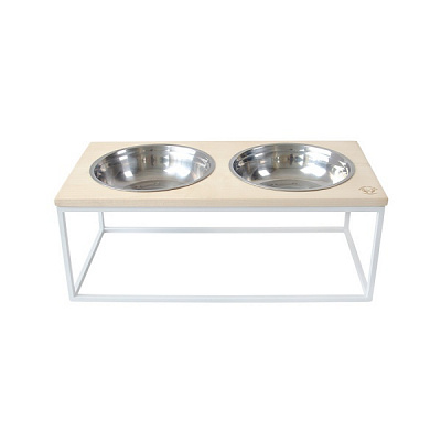 Миска подвійна 10 центів для Джека №4 L 2х1600 мл білий