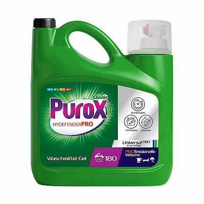 Жидкое средство для машинной и ручной стирки PUROX Hydefender PRO Universal 5,4 л