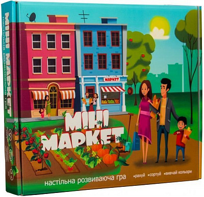 Гра настільна Strateg Міні Маркет (укр.) 30915