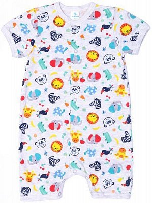 Песочник унисекс Minikin р.80 серый меланж 21330280 