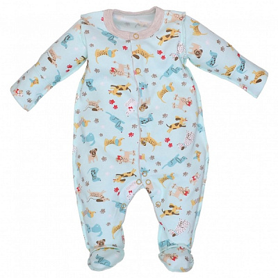 Комбинезон детский для мальчика Татошка р.50 мятный 1506253сбл 