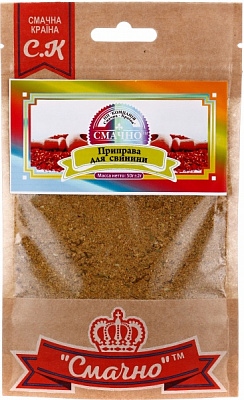 Приправа універсальна Для свинини 50 г Смачно