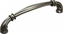 Мебельная ручка 128 мм матовый античный никель MVM D-1014-128 MAN