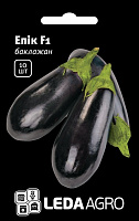 Семена LedaAgro баклажан Эпик F1 овально-конический 10 шт.