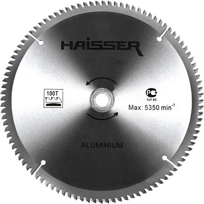 Диск пильный Haisser 255х30х3.0 100 зубцов по алюминию