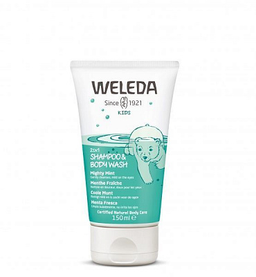 Гель-шампунь Weleda дитячий 2 в 1 м'ята 150 мл