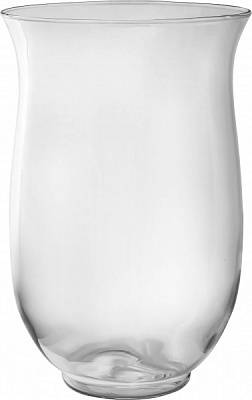 Ваза скляна прозора Bluebell 32х21 см Crystal