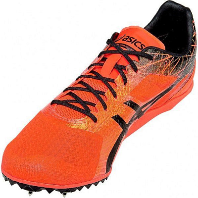 Кроссовки Asics Cosmoracer MD G603Y-0690-8H р.8,5 черный с оранжевым