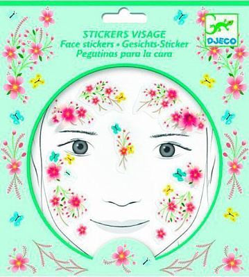 Наклейки для обличчя Djeco Весняна казка