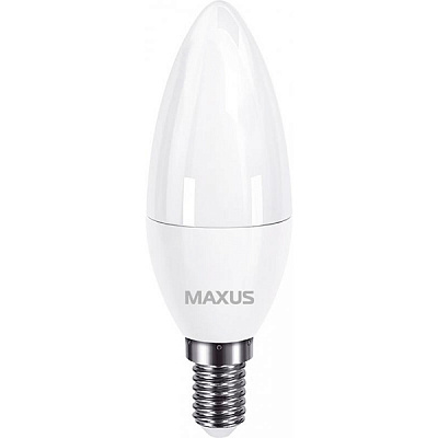 Лампа світлодіодна Maxus 8 Вт C37 матова E14 220 В 3000 К 1-LED-735