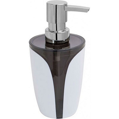 Дозатор для мыла Trento Arte Gray бело-серый