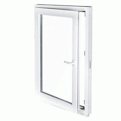 Вікно одностулкове поворотно-відкидне Rehau 800х800 мм