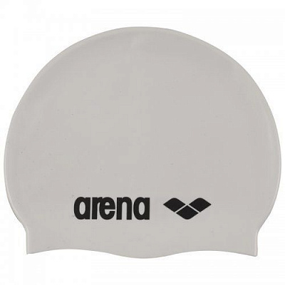 Шапочка для плавання Arena CLASSIC SILICONE 91662-015 one size білий