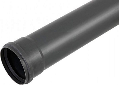 Труба з розтрубом ПВХ 1,8x110x1000 мм