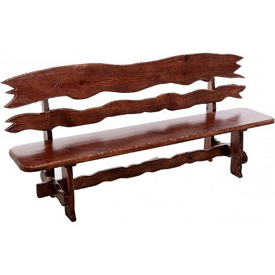 Лавка со спинкой Хутор 2 м 