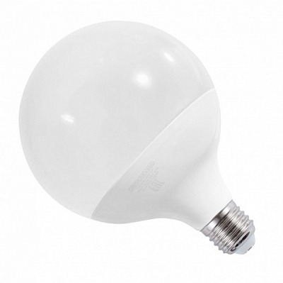 Лампа светодиодная Светкомплект 20 Вт G125 матовая E27 220 В 4500 К 