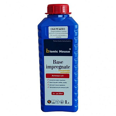 Просочувач Bionic House Base impregnate Антижук 1 л