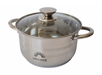 Кастрюля с крышкой Vincent 2,6 л (VC-3184-18) Vincent