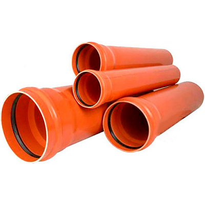 Труба канализационная ПВХ d200х4.9х3000 мм Rhein