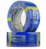 Стрічка малярна Blue Dolphin TARP & STUCCO блакитна 48 мм x 25 м