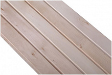 Вагонка деревянная 1с липовая цельная 15x85x1800 мм (уп. 5 шт.)