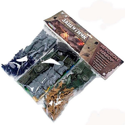 Игровой набор Colorplast Masterplay 1-045 Защитник №4 